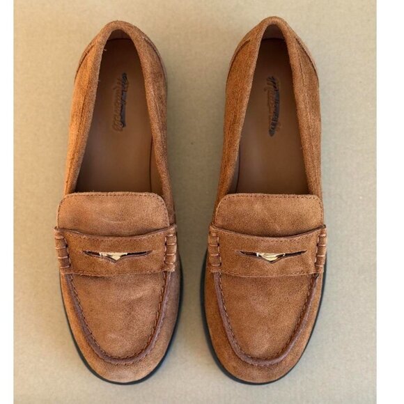 Madewell The Grayson Penny Loafer in Russet, Size 6 - Picture 6 of 9